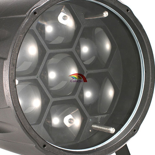 7X40W RGBW 4IN1 Outdoor LED Par with Zoom