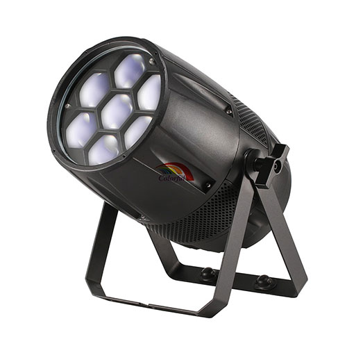 7X40W RGBW 4IN1 Outdoor LED Par with Zoom