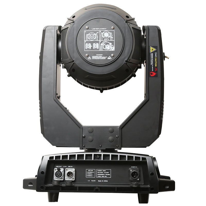 380 Waterproof Moving Head Beam Light for Outdoor use