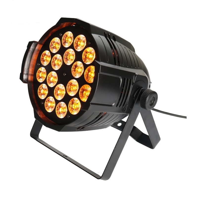 CE List 18 x 18W RGBWA UV 6in1 LED Par Light for Indoor