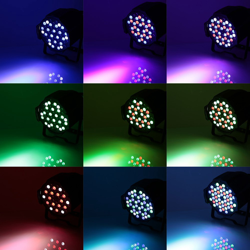 54x3W RGBW Super Bright LED Par Lights