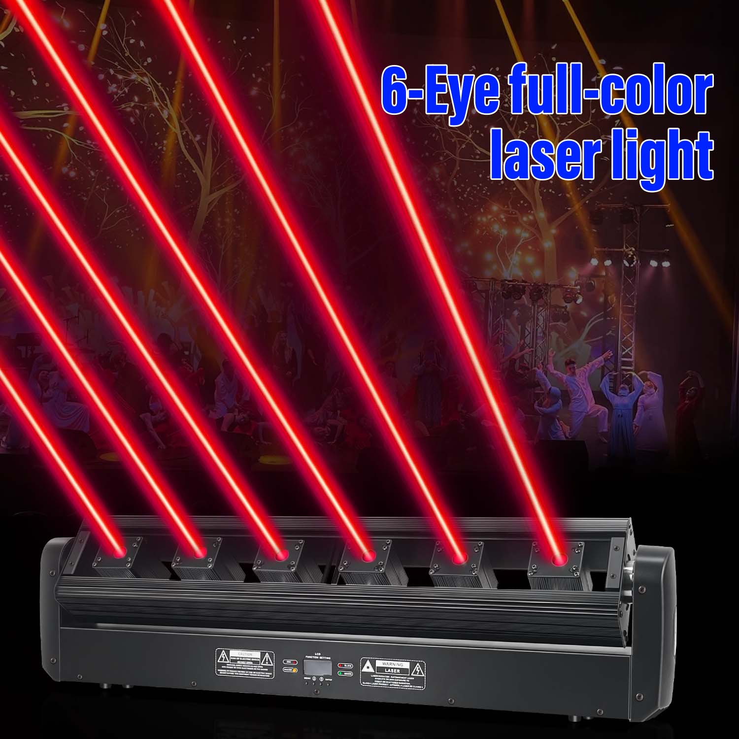 laser 6 eyes light