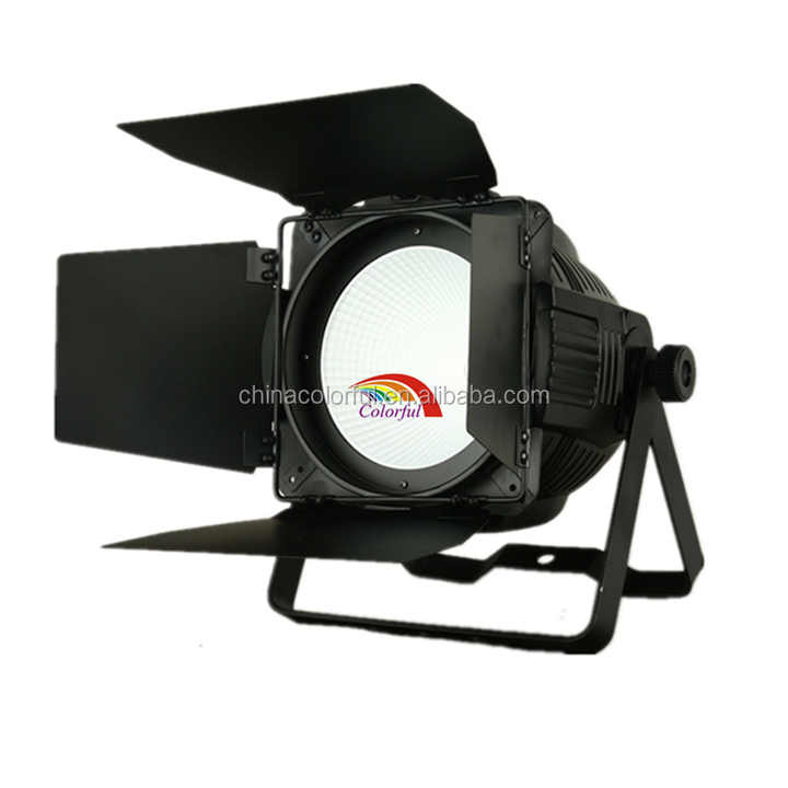 CE 200W Warm White Cold White 2IN1 LED COB Par Can With Barn Doors For Theater Church Wedding